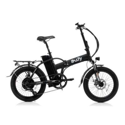 Bicicletta Bad Bike AWY Folding eBike Black Matt 250 W