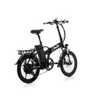 Bicicletta Bad Bike AWY Folding eBike Black Matt 500 W