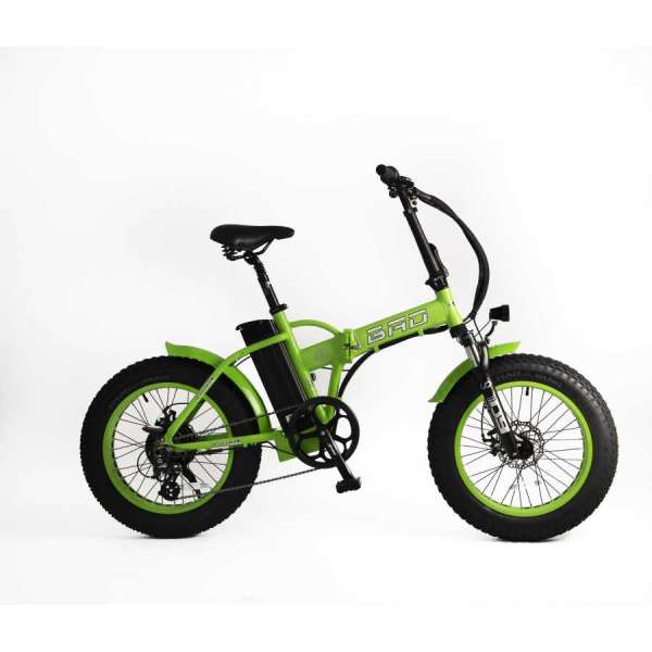 Bicicletta Bad Bike BAD ORIGINAL Folding eBike Green Flou 250W