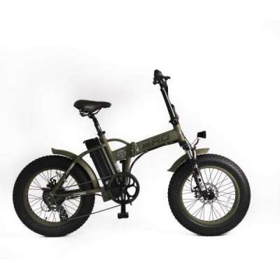 Bicicletta Bad Bike BAD ORIGINAL Folding eBike Green Matt 250W