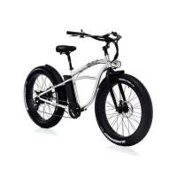 Bicicletta Bad Bike BEACH FAT eBike Aluminium/Black Matt 500W