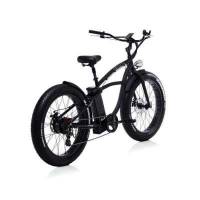Bicicletta Bad Bike BEACH FAT eBike Black Matt 500W