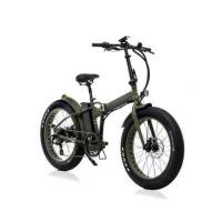 Bicicletta Bad Bike BIG BAD Folding eBike Green Matt 500W