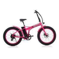 Bicicletta Bad Bike BIG BAD Folding eBike Pink Shocking 500W