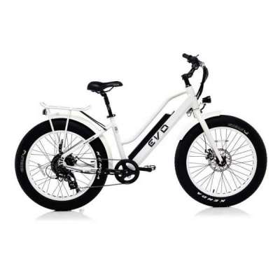 Bicicletta Bad Bike EVO FAT Folding eBike White Pearl 500W