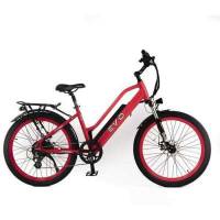 Bicicletta Bad Bike EVO Folding eBike Pink Shocking 250W