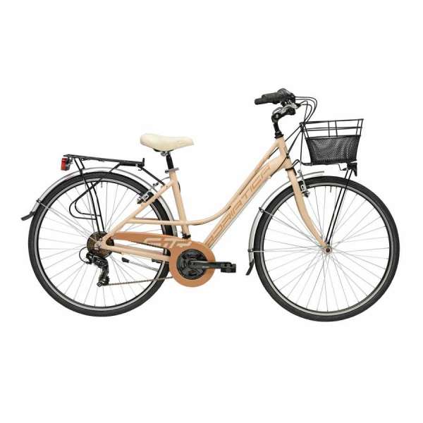 Bicicletta Cicli Adriatica City Trekking Sity 3 Donna 28" 18V Rosa Cipria Opaco