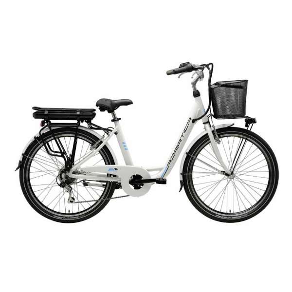 Bicicletta Cicli Adriatica E-Bike E-City E2 Lady 26" 6V Bianco