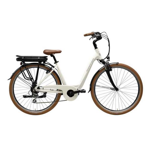 Bicicletta Cicli Adriatica E-Bike E-City New Age Lady 28" 7V Bianco
