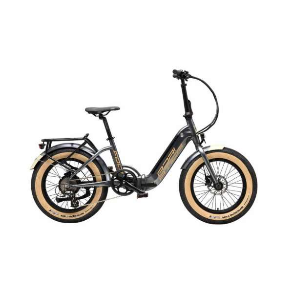 Bicicletta Cicli Adriatica E-Bike E-Folding Fat Fold 20" 7V Nero Opaco