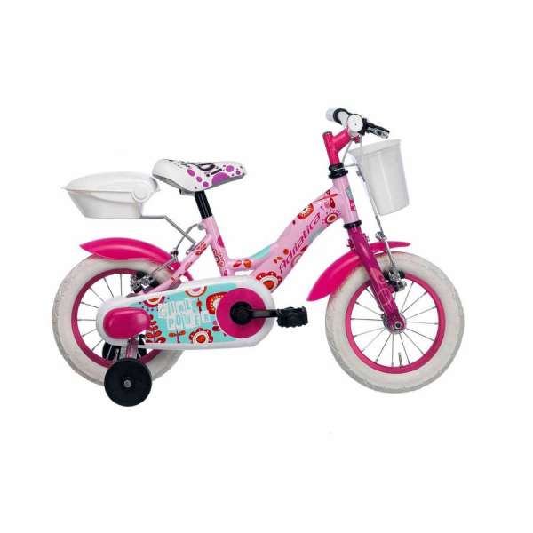 Bicicletta Cicli Adriatica Junior Girl 14" 1V Rosa Fucsia