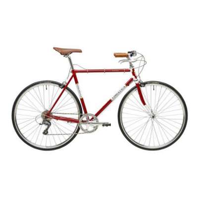 Bicicletta Cicli Adriatica Vintage 1946 Uomo 28" 8V Rosso