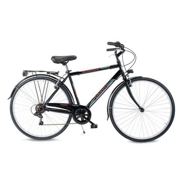 Bicicletta Velomarche CITY BIKE FUSION 28 ”6V VM 609M Uomo Black