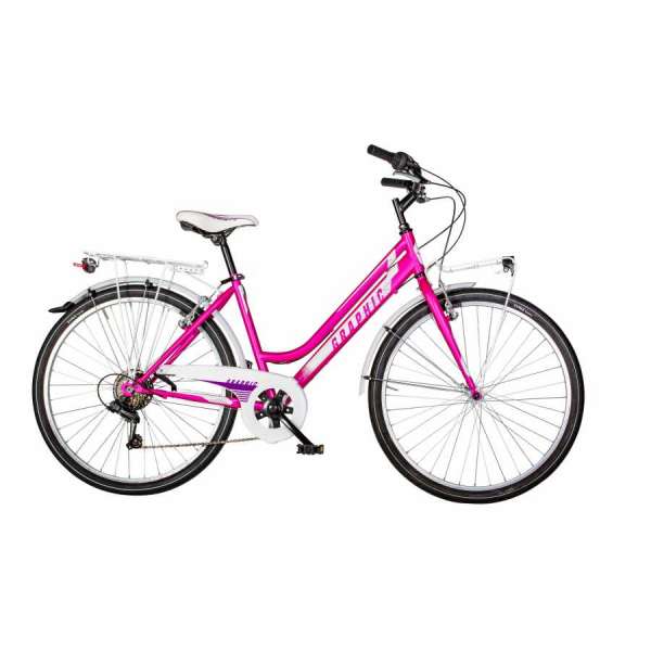 Bicicletta Velomarche CITY BIKE GRAPHIC 26" 6V VM 176 Fucsia