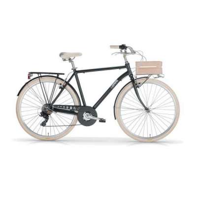 Bicicletta City Bike MBM APOSTROPHE Uomo Matt Black