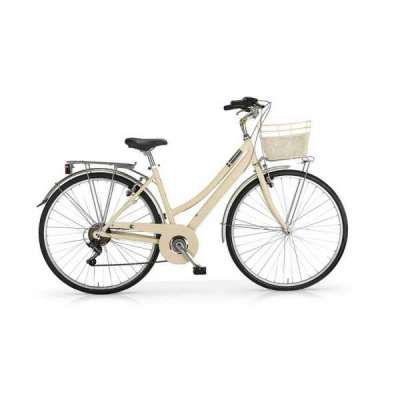 Bicicletta City Bike MBM CENTRAL Donna Cream