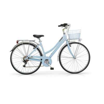 Bicicletta City Bike MBM CENTRAL Donna Light Sky