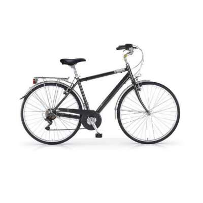 Bicicletta City Bike MBM CENTRAL Uomo Titanium