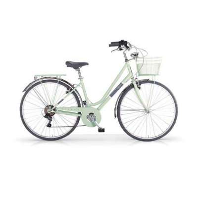 Bicicletta City Bike MBM SILVERY Donna Mint