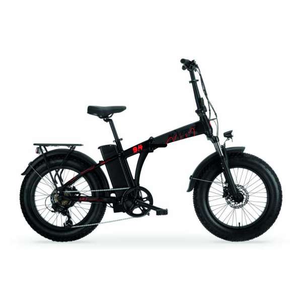 Bicicletta N_VER FAT BIKE FOLDING 20" NV 9.4 Black-Red