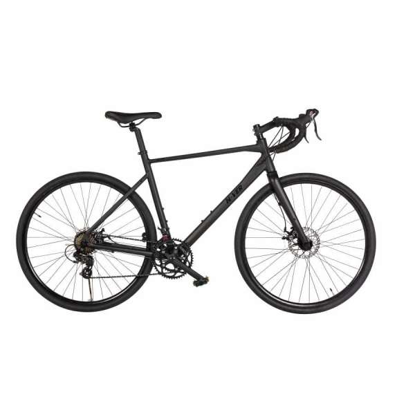 Bicicletta N_VER GRAVEL 28" 14V NV 937 Black Matt