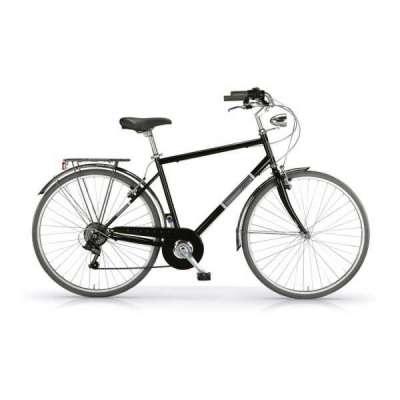 Bicicletta City Bike MBM SILVERY Uomo Black