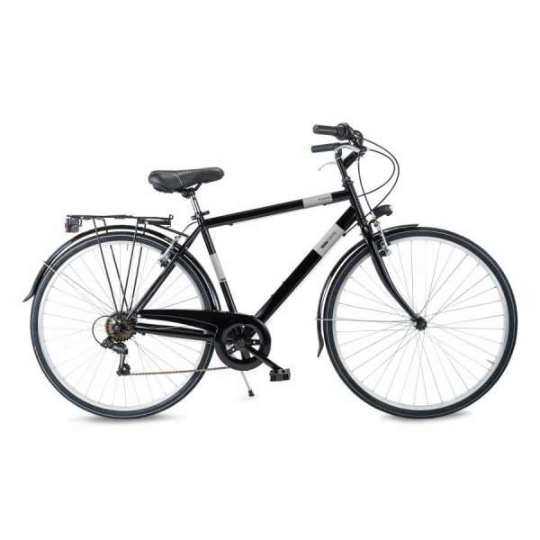 Bicicletta Velomarche CITY BIKE FUSION 28 ”6V VM 609M Uomo Black
