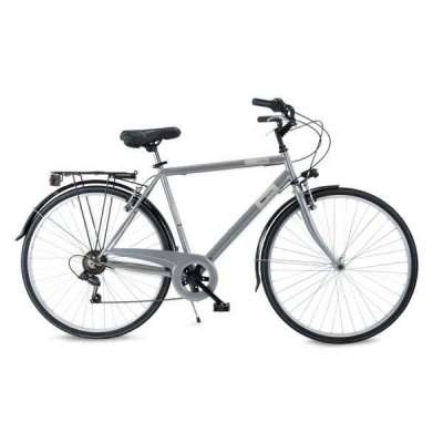 Bicicletta Velomarche CITY BIKE FUSION 28” 6V VM 609M Uomo Silver