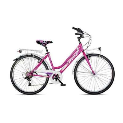 Bicicletta Velomarche CITY BIKE GRAPHIC 26" 6V VM 176 Fucsia