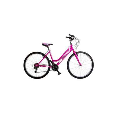 Bicicletta Velomarche CITY BIKE GRAPHIC 26&rdquo; 18V VM 170L Donna Fucsia