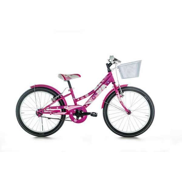 Bicicletta Velomarche GIRL PAPILLON 20" 6V VM 592/6 Bambina Fucsia