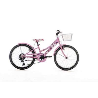 Bicicletta Velomarche GIRL PAPILLON 20" 6V VM 592/6 Bambina Pink