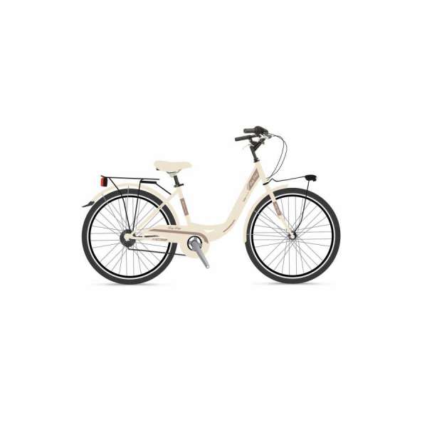 Bicicletta Velomarche MONOTUBO 26" 6V LAZY DAYS Bambina/Ragazza Beige