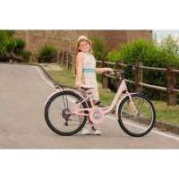 Bicicletta Velomarche MONOTUBO LAZY DAYS 24" Bambina/Ragazza Pink