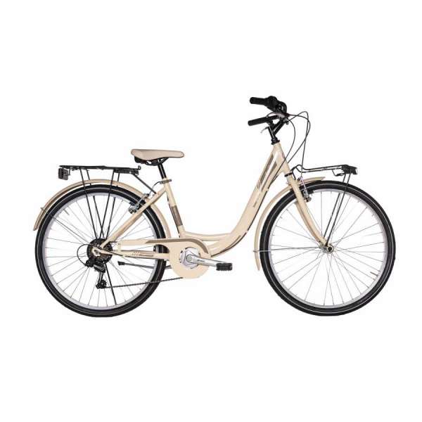 Bicicletta Velomarche MONOTUBO LAZY DAYS 26" 6V Bambina/Ragazza Beige