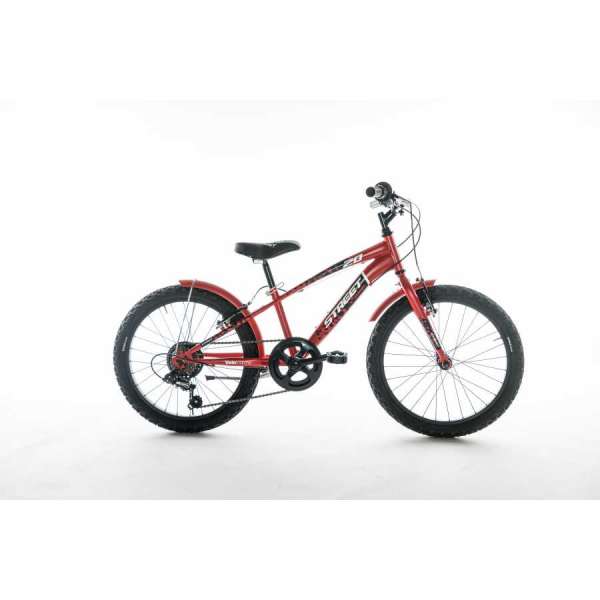 Bicicletta Velomarche MTB STREET GANG 20" 6V VM 520 Bambino Red