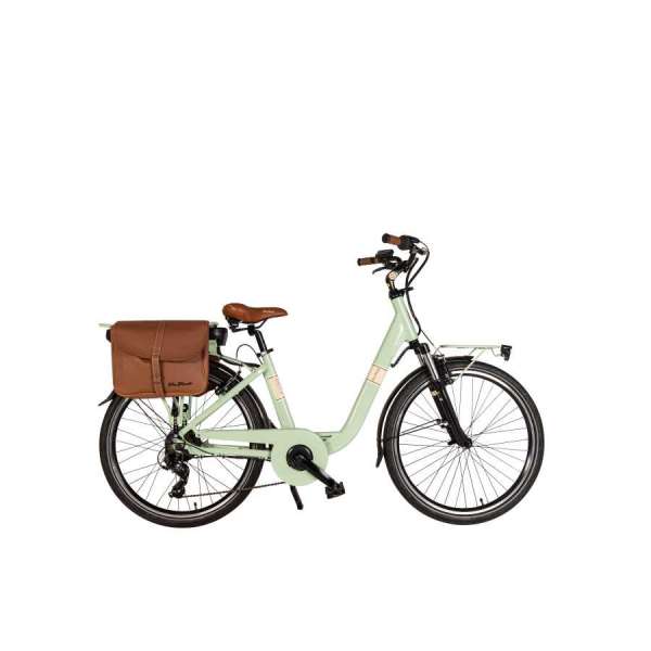 Bicicletta Via Veneto Classic E-bike Lady 28” 6 Speed VVE63L  Verde Giulietta