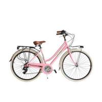 Bicicletta Via Veneto Elegance Lady 28” Eighteen Speed VV615AL Rosa Diva