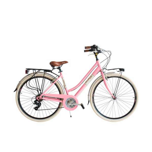 Bicicletta Via Veneto Elegance Lady 28” Eighteen Speed VV615AL Rosa Diva