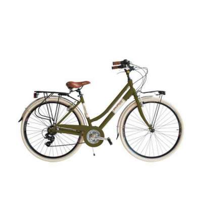 Bicicletta Via Veneto Elegance Lady 28” Eighteen Speed VV615AL Verde Oasi