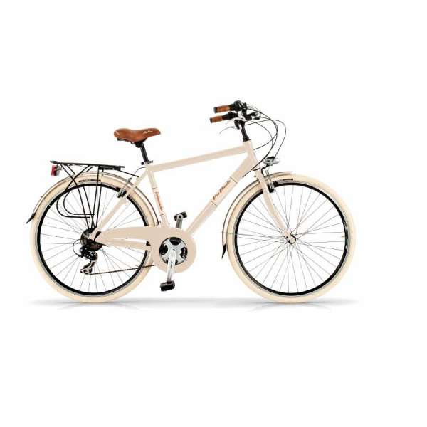 Bicicletta Via Veneto Elegance Man 28” Eighteen Speed VV615AM Beige Cappuccino