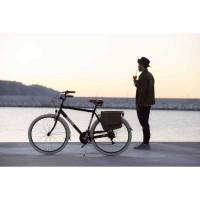 Bicicletta Via Veneto Elegance Man 28” Eighteen Speed VV615AM Nero Polvere di Caffè (Opaco)