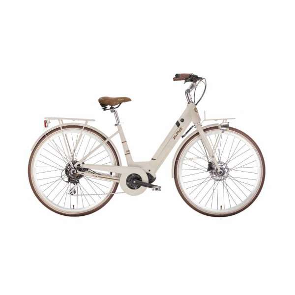 Bicicletta Via Veneto E-Lite Lady 28&rdquo; 7 Speed VVE64L Beige Cappuccino