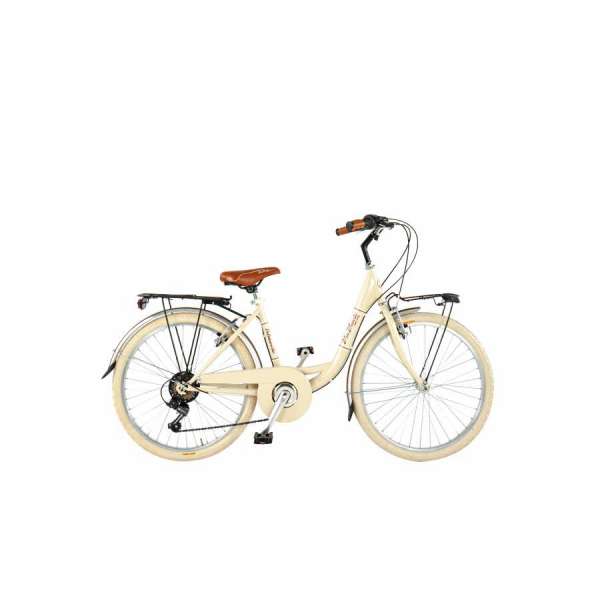 Bicicletta Via Veneto Giuly Lady 24” Six Speed VV524L Beige Cappuccino