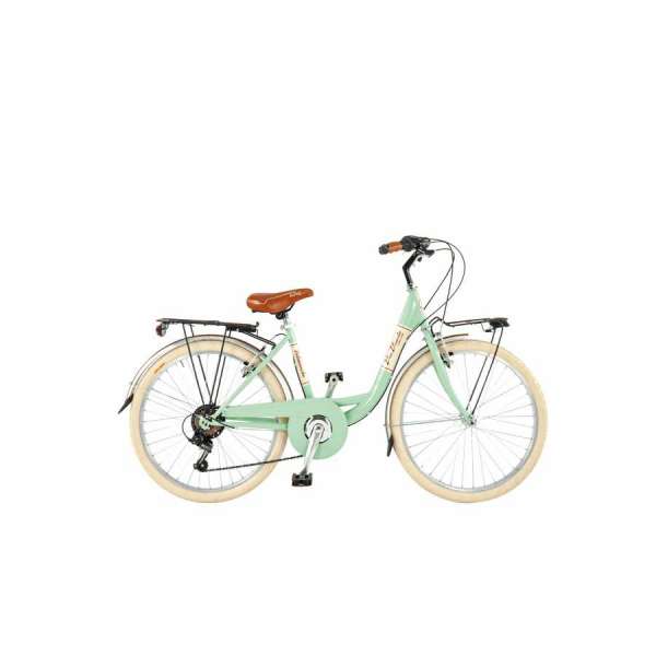 Bicicletta Via Veneto Giuly Lady 24” Six Speed VV524L Verde Giulietta