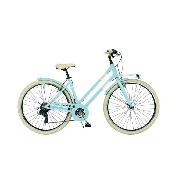 Bicicletta Via Veneto Milano Lady 28” Six Speed VV699ML Azzurro Pariolino