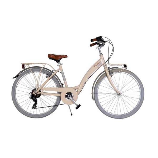 Bicicletta Via Veneto Nuvò Lady 26" Six Speed VV526AL Beige Cappuccino