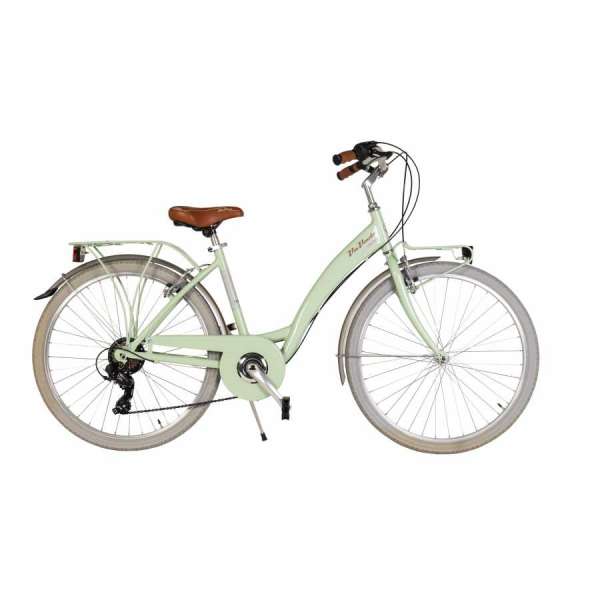 Bicicletta Via Veneto Nuvò Lady 26" Six Speed VV526AL Verde Giulietta