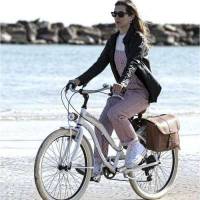 Bicicletta Via Veneto Cruiser Sun on the Beach Lady 26” Six Speed VV790L White